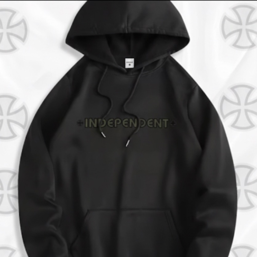 Independent Men's Black Hoodie